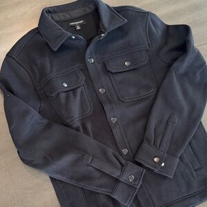 Banana Republic Men's Black Shirt Jacket